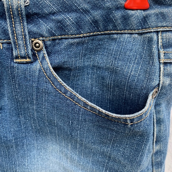 Bongo Brand Stretch Denim Jean Skirt Size 7/8 - Picture 5 of 11